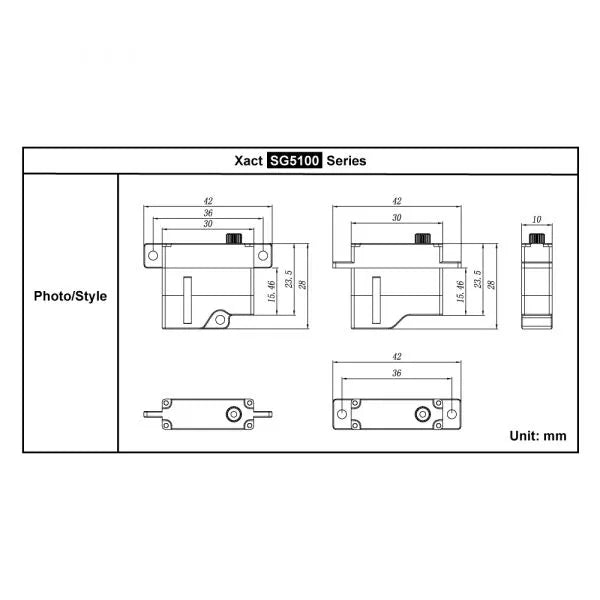 FrSky Xact SG5100 Servo
