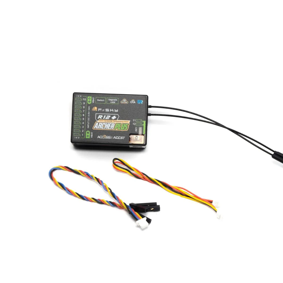 [03020118] FrSky ACCESS Archer Plus R12 Receiver with 12 Channel Ports