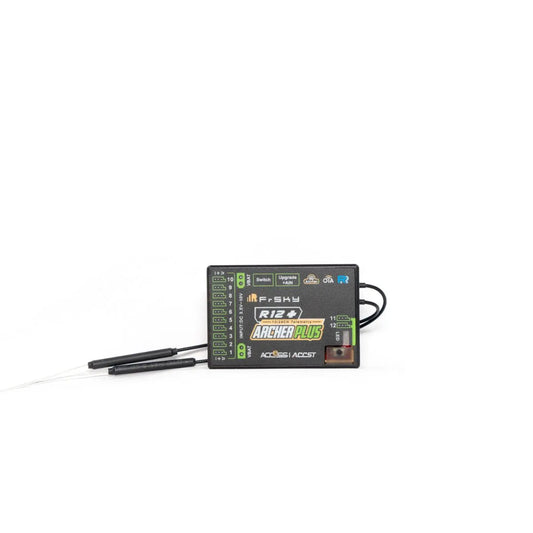 [03020119] FrSky ACCESS Archer Plus SR12 Stabilized Receiver with 12 Channel Ports