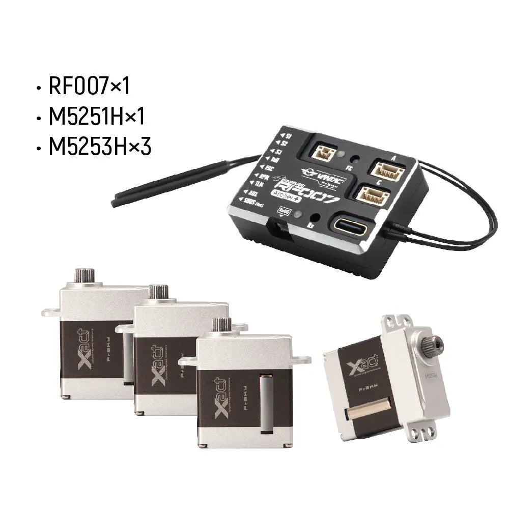 FrSky Combo for Helicopter, SERVO COMBO, rotor flight RF007