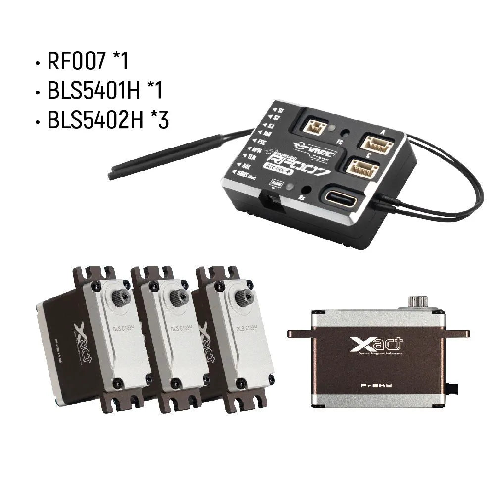 FrSky Combo for Helicopter, SERVO COMBO, rotor flight RF007
