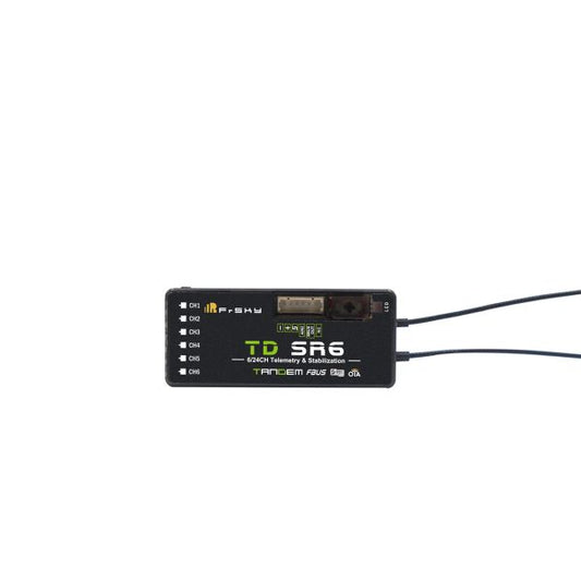 【03022037】FrSky TD SR6 Receiver, Dual-band, offers 6 PWM channel outputs