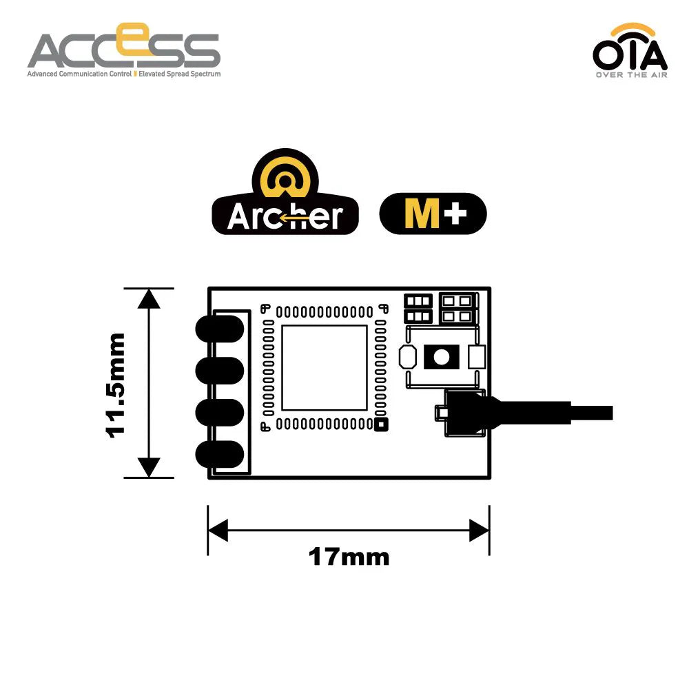 [03020101] FrSky ACCESS Archer M+ Receiver